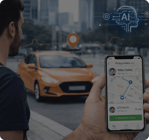 AI-Driven Ridesharing App