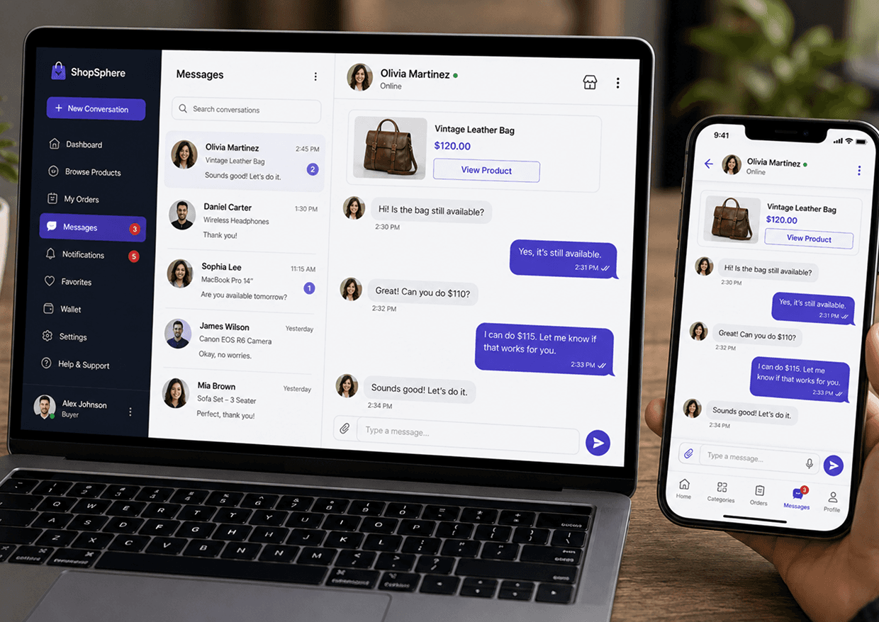 Marketplace Chat Apps