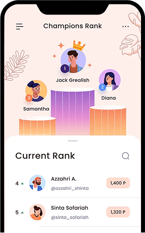 Gamified Rewards mockup
