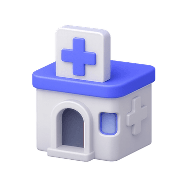 Hospital 3D Icon