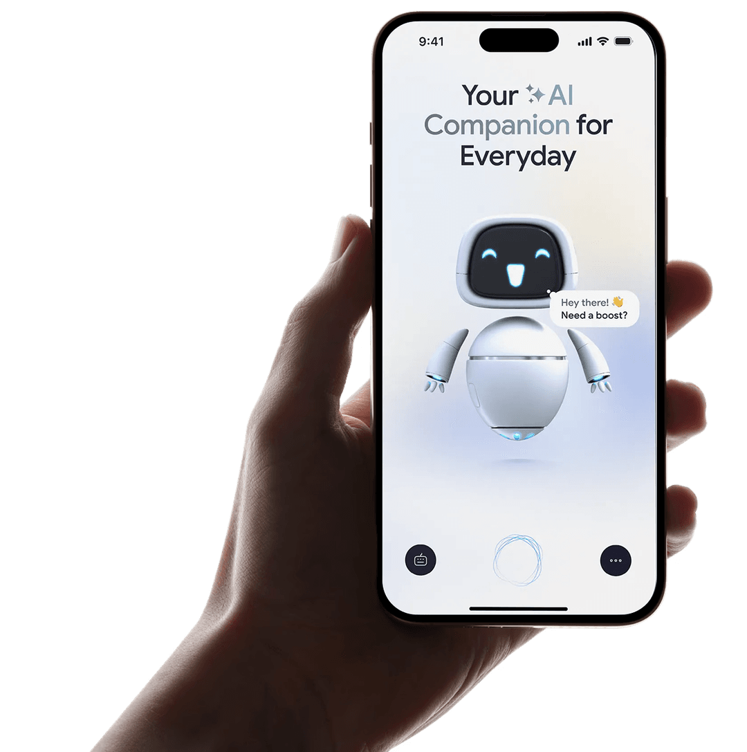 Agentic Ai Phone Mockup with Hand