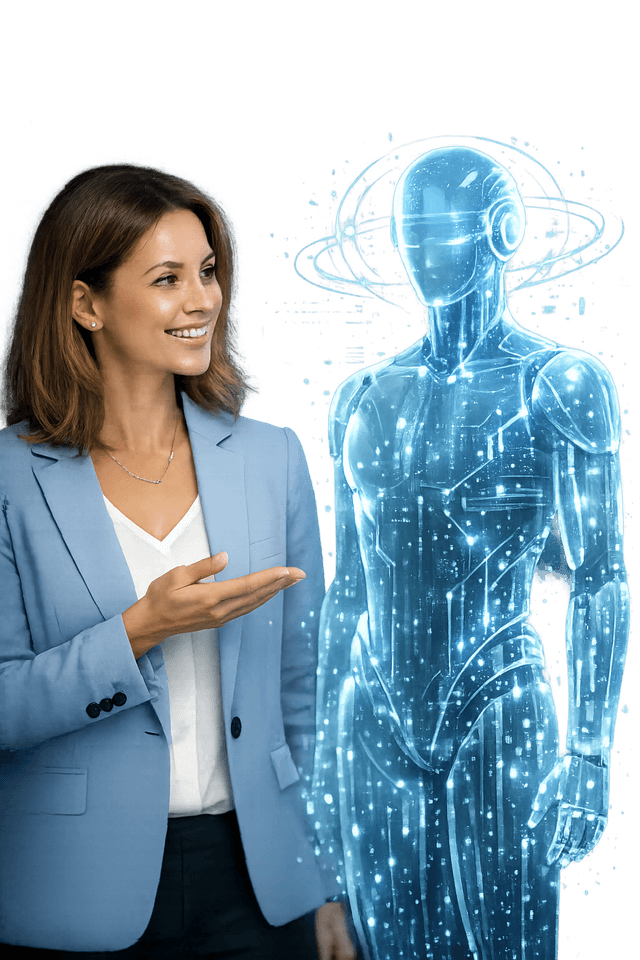 Women Showing E Scooter