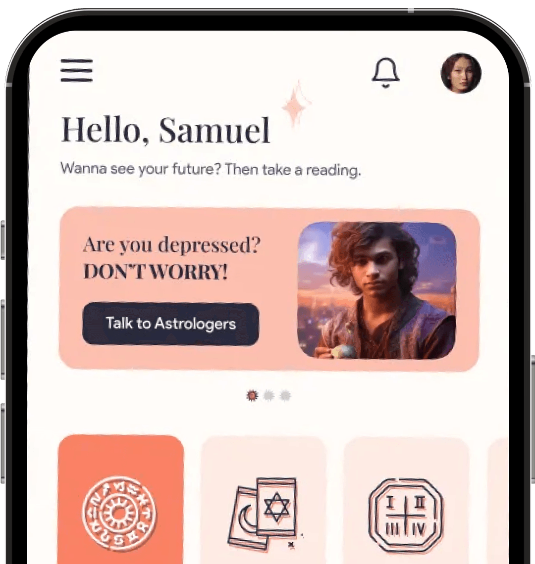 Astrology Phone Mockup