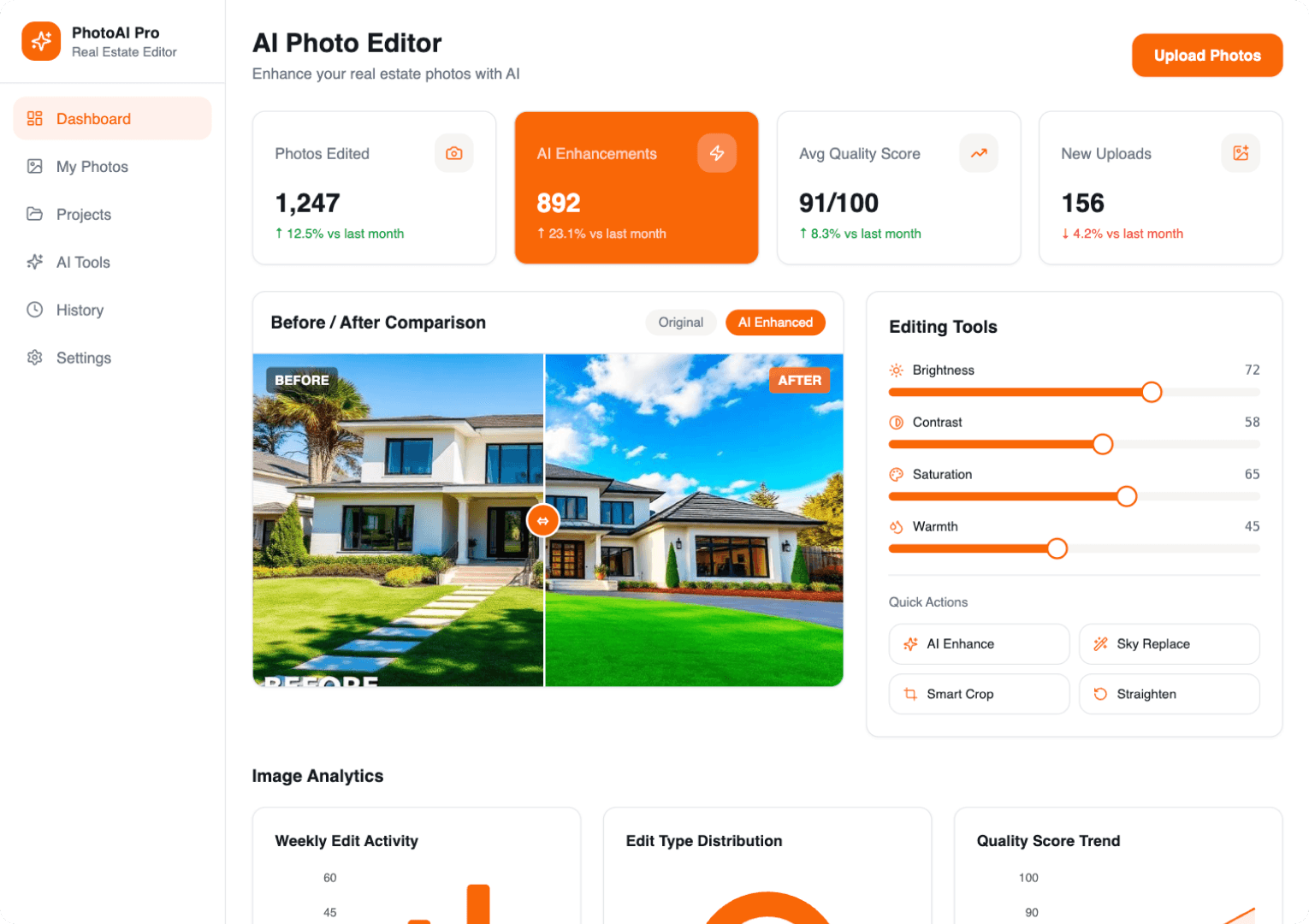 Experience Stunning Property Visuals With AI Photo Editor