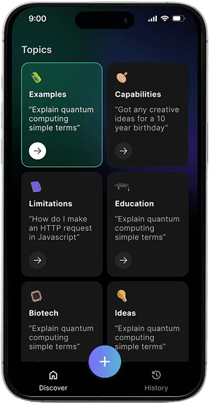 AI Voice Agent Phone Mockup