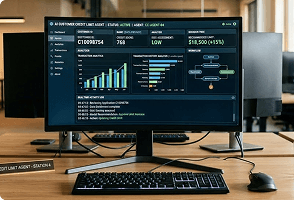 AI agent supporting enterprise billing operations