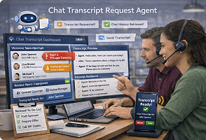 Chat Transcript Request Agent