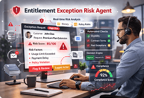 Entitlement Exception Risk Agent