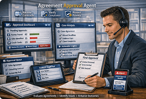AI agent supporting enterprise legal operations