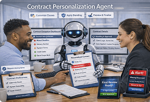 AI agent supporting enterprise legal operations