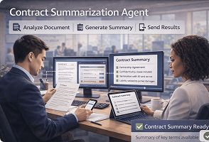 AI agent supporting enterprise legal operations