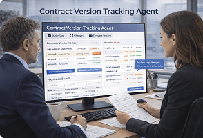 AI agent supporting enterprise legal operations