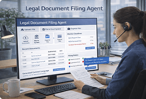 AI agent supporting enterprise legal operations