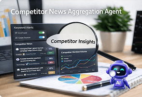 AI agent supporting enterprise marketing operations