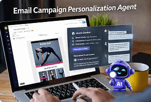 AI agent supporting enterprise marketing operations
