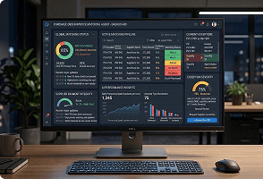 AI agent supporting enterprise procurement operations