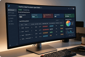 AI agent supporting enterprise procurement operations