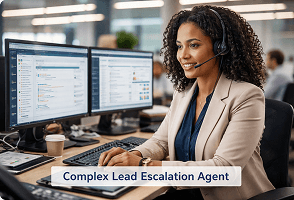 AI agent supporting enterprise sales operations