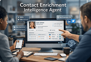 AI agent supporting enterprise sales operations
