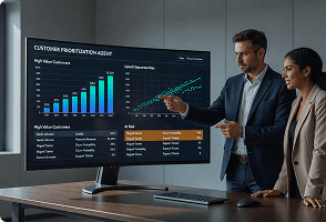 AI agent supporting enterprise sales operations