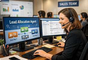 AI agent supporting enterprise sales operations