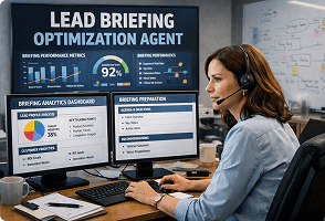 AI agent supporting enterprise sales operations