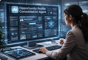AI agent supporting enterprise sales operations