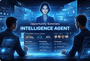 AI agent supporting enterprise sales operations