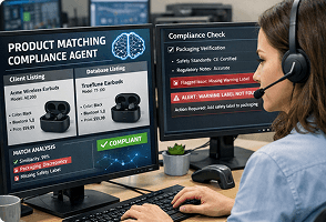 AI agent supporting enterprise sales operations