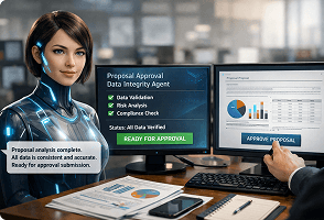 AI agent supporting enterprise sales operations