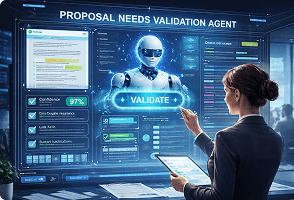 AI agent supporting enterprise sales operations