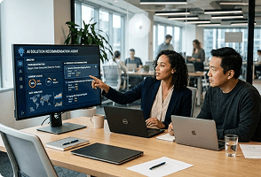 AI agent supporting enterprise sales operations