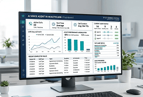 AI voice agent for healthcare