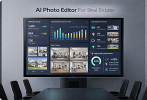 AI photo editor for real estate
