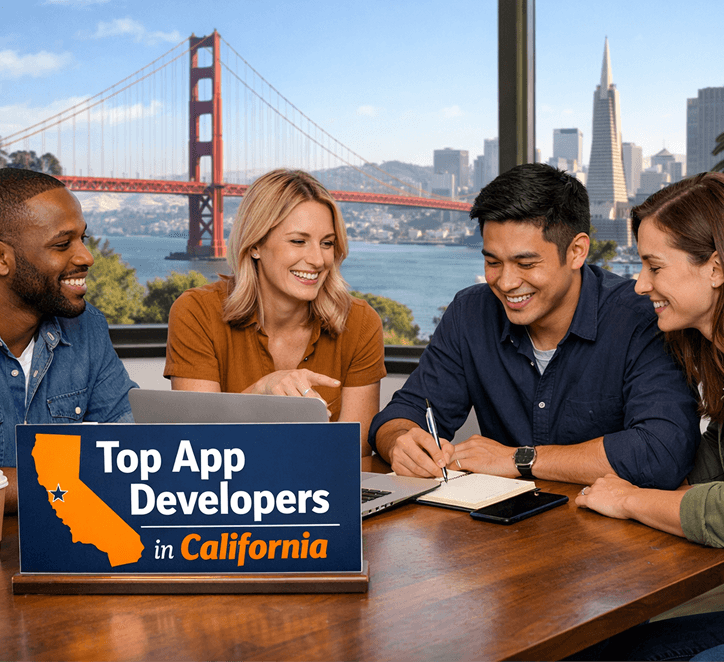 Man Using Laptop with Monitor