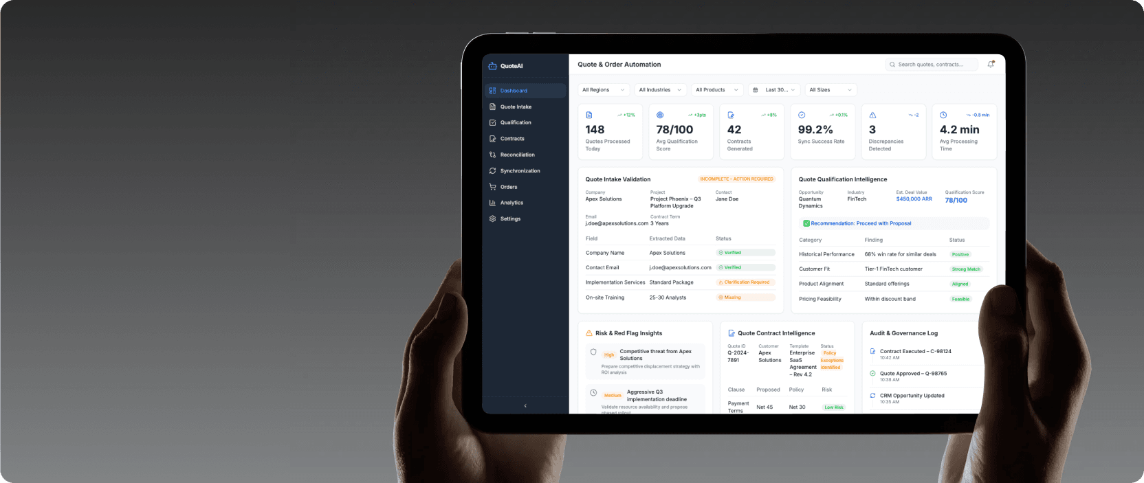 Quote & Order Automation