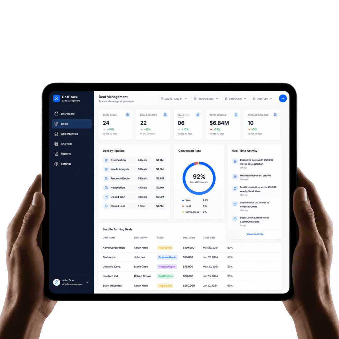 Deal Management Support