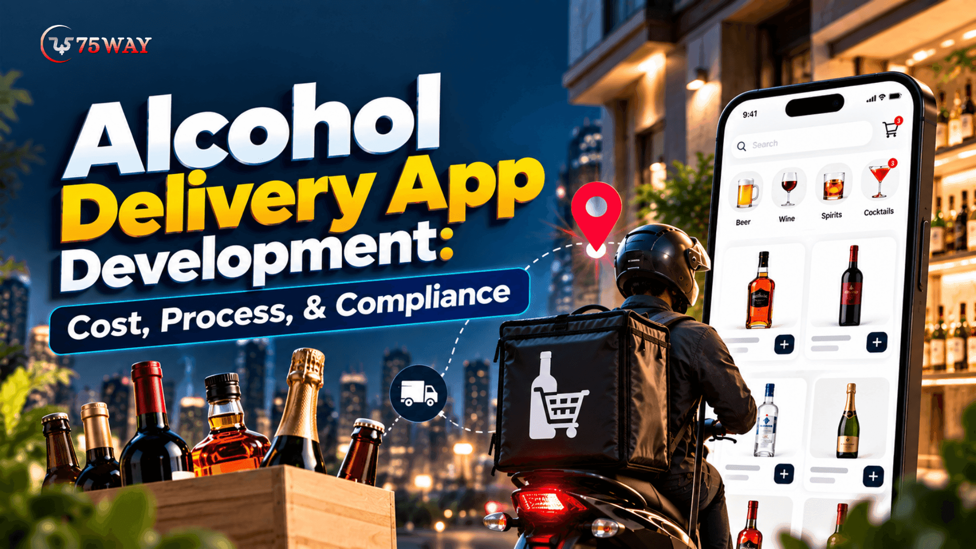 Alcohol Delivery App Development: Cost, Process, & Compliance
