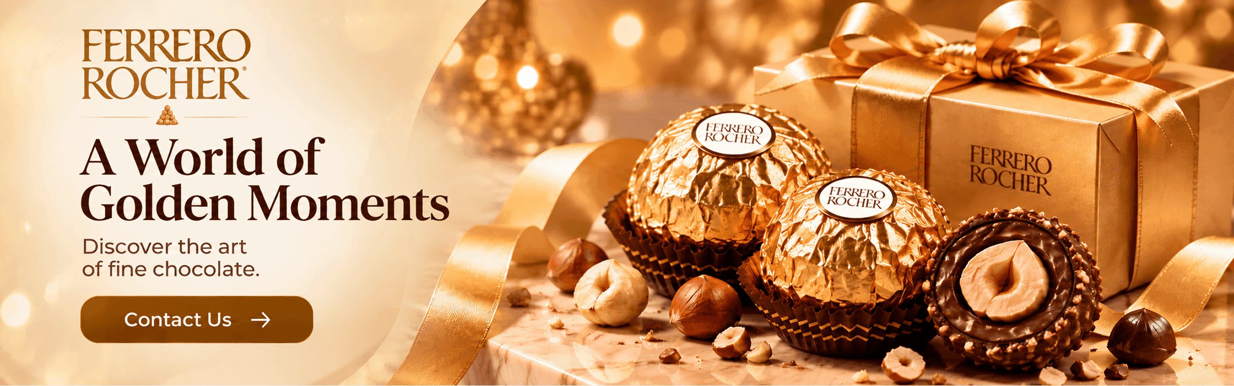 Ferrero-rocher predictive campaign solution banner showcase