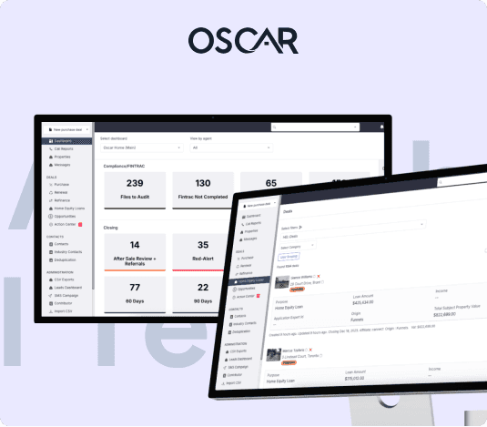 Real Estate Web App for Property & Mortgage Management 