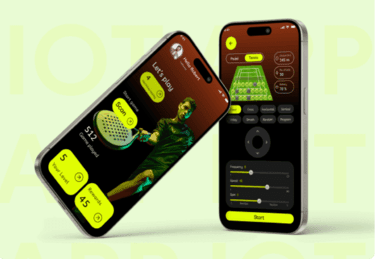 IoT Padel Training App