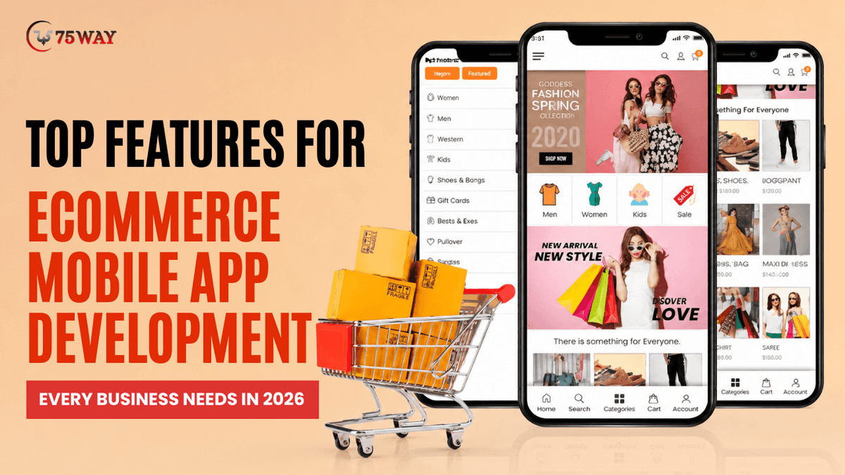 Top Features For Ecommerce Mobile App Development Every Business Needs in 2026