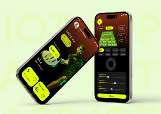 IoT Padel Training App