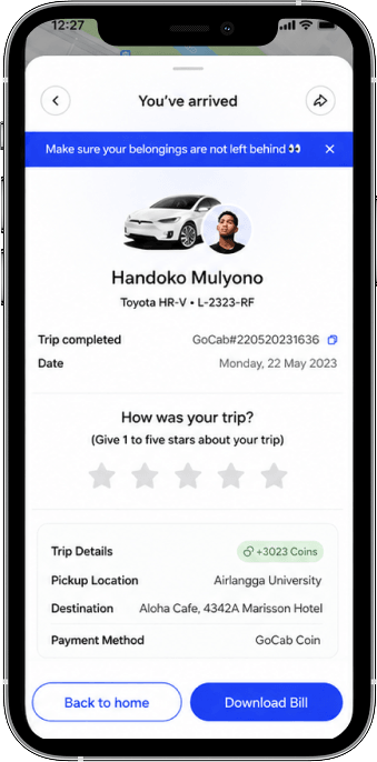 Taxi Driver App