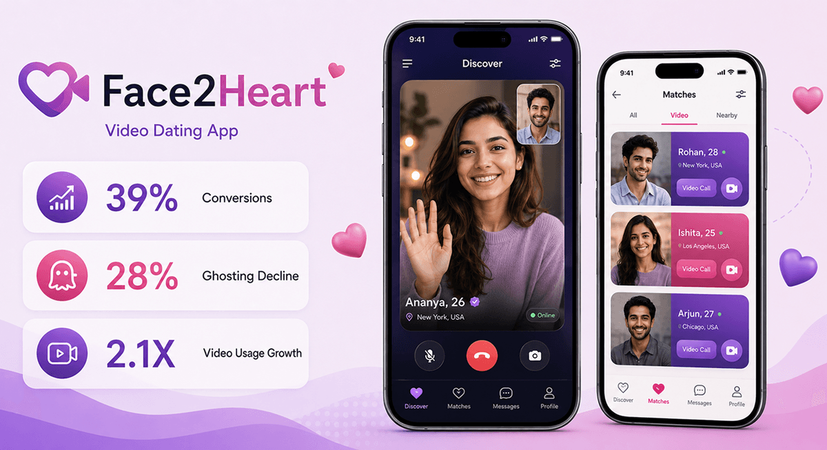 Video Dating App illustration