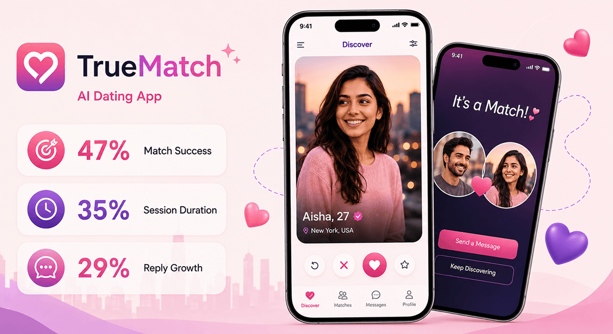 AI Dating App illustration