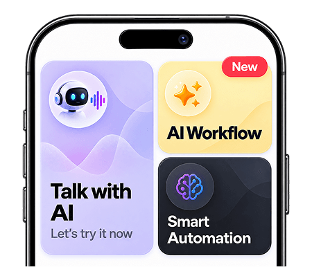 AI Automation Mobile Mockup