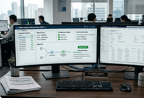 AI agent supporting enterprise billing operations