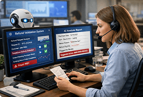 AI agent supporting enterprise billing operations