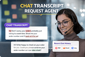 Chat Transcript Request Agent